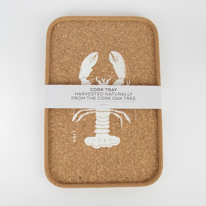 Actual product image Liga Tray cork lobster30x20