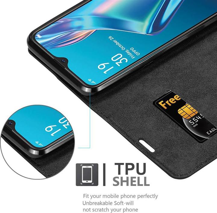Produktbild Cadorabo Book Invisible Magnet Cover (Oppo A12)