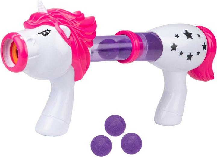 Immagine prodotto Toi-Toys Pistola spara unicorni Dream Horse con palline di schiuma