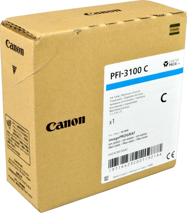 Actual product image Canon Ink cyan 160ml (C)