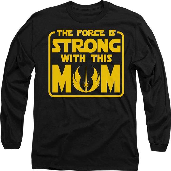 Produktbild Star Wars Force Is Strong With Mum TShirt Muttertag (S)
