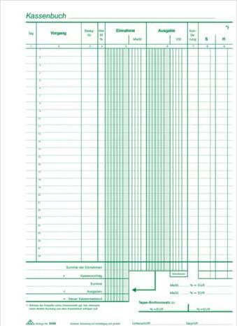 Immagine prodotto Rnk Modulo di rapporto di cassa dell'editore Libro 3155 (40 x)