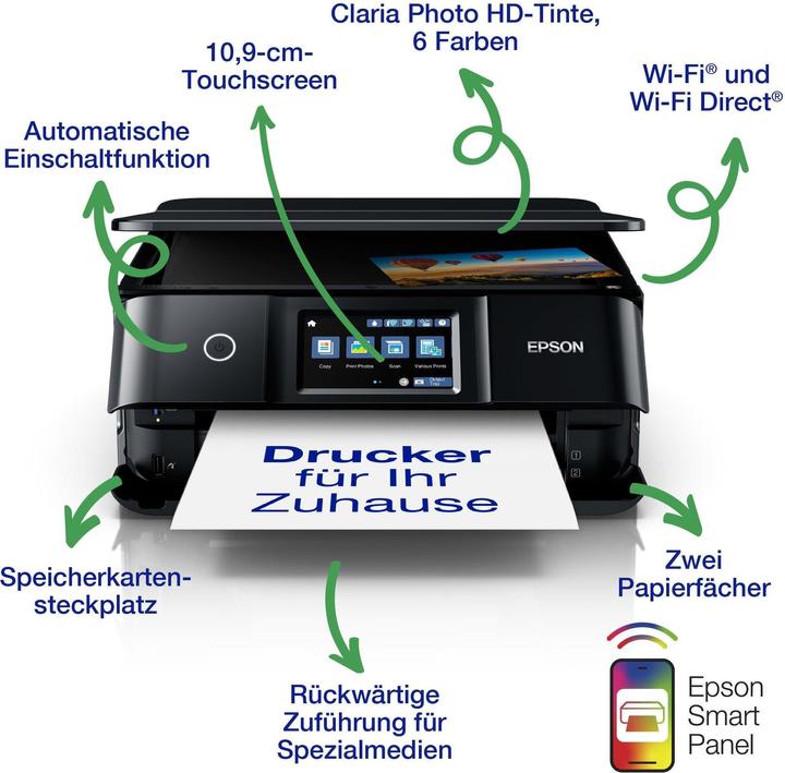 Actual product image Epson Expression Photo XP-8700 (Ink, Colour)