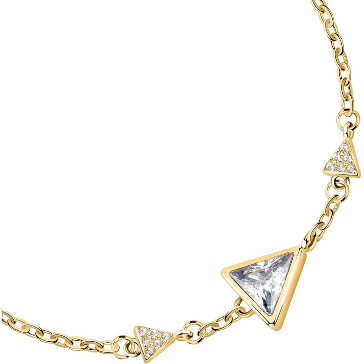 Immagine prodotto Morellato Bellissimo bracciale placcato oro Trilliant SAWY03 (19 cm, Acciaio inossidabile)