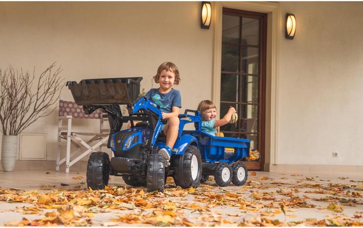 Image du produit Falk Toys New Holland Traktor + Anh. XL