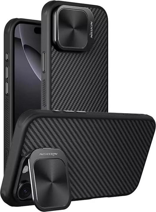 Produktbild Nillkin - CarboProp Magnetic (without Camera Cutout) - iPhone 16 Pro - Black (Apple iPhone 16 Pro)