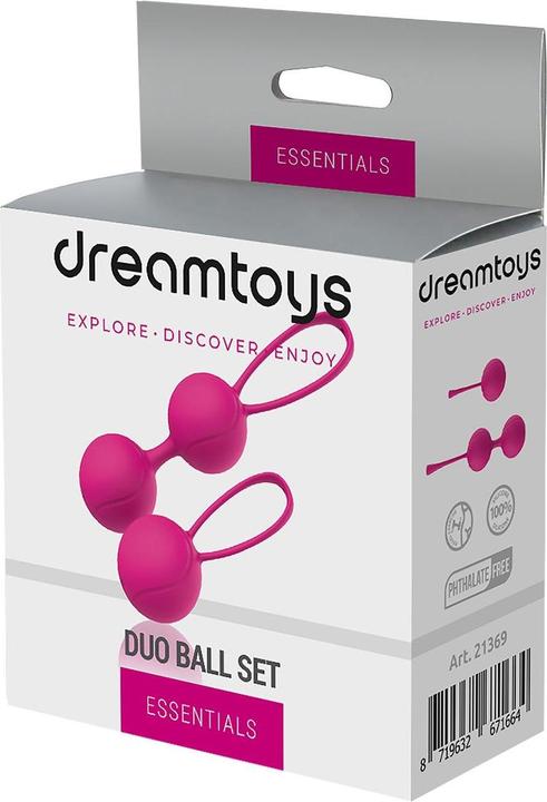 Actual product image Dream Toys Kulki-PLEASURE BALLS & EGGS DUO BALL SET