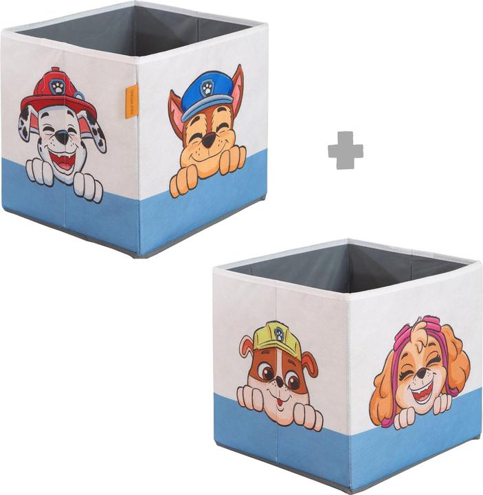 Actual product image Roba 2-piece Paw Patrol storage box