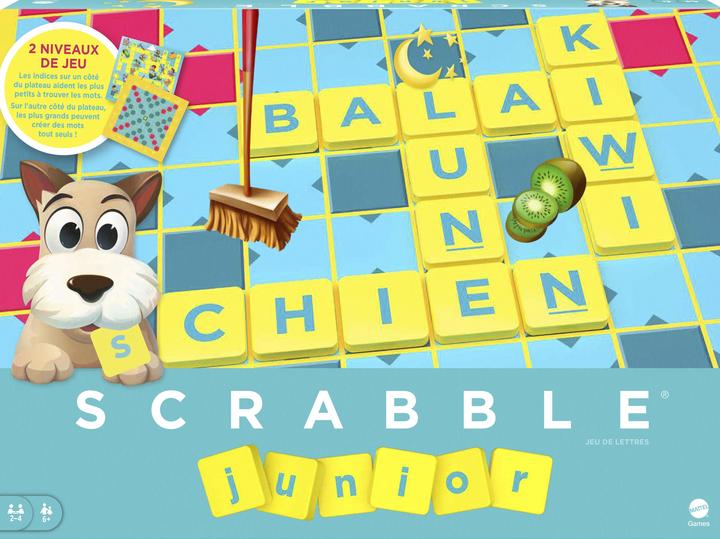Actual product image Mattel Games Junior Scrabble (French)