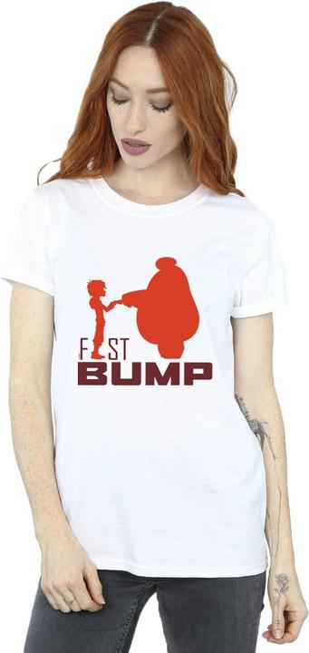 Immagine prodotto Disney Big Hero 6 Baymax Fist Bump Cutout Maglietta Ampia Donna (3XL)