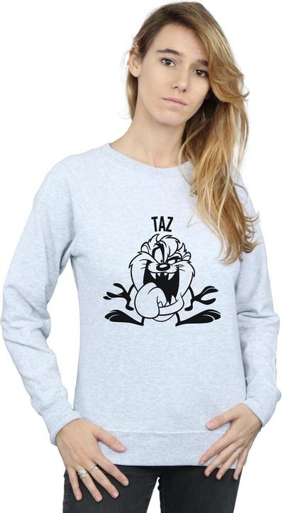 Immagine prodotto Looney Tunes Taz Large Head Felpa Donna (M)