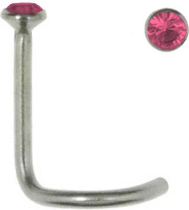 Produktbild Bijouteria Nasenpiercing (Edelstahl, Kristall)