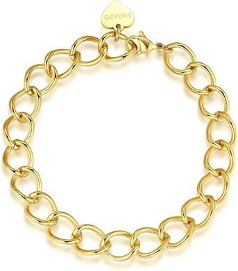 Produktbild Sagapo S'Agapo Stylish Gold-Plated Bracelet Chunky Shk34