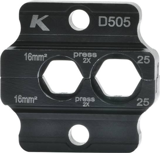 Immagine prodotto Klauke Stampi a crimpare serie K50 per cavi/connettori per tubi DIN D505