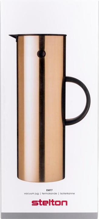Produktbild Stelton EM 77 Isolierkanne 1l brushed brass (900-8) (1 l)