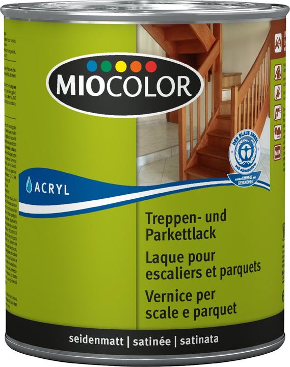 Produktbild Miocolor Treppen- und Parkettlack (Transparent, Farblos, 0.75 l)