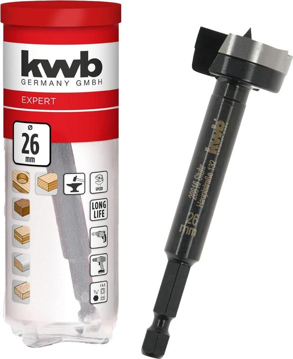 Image du produit kwb Mèche à bois, 706426, 26 mm (26 mm)