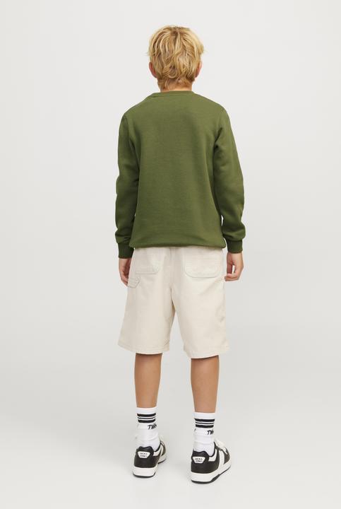 Actual product image Jack & Jones Jcomountain Logo Sweat Crew Neck Sn Jnr (128)