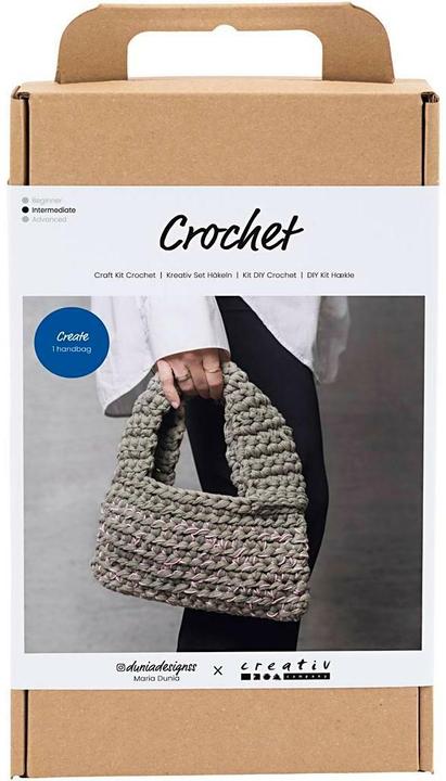 Produktbild Creativ Company Craft Kit - Crochet - Chunky Bag 977647)