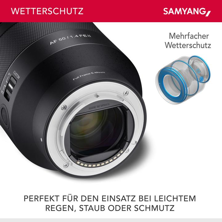 Produktbild Samyang AF 50mm f/1.4 Mark II, Sony E (Sony E, Vollformat)