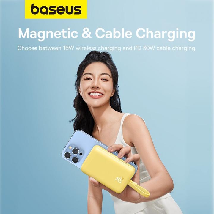 Image du produit Baseus Mini chargeur magnétique (10000 mAh, 20 W, 38.50 Wh)