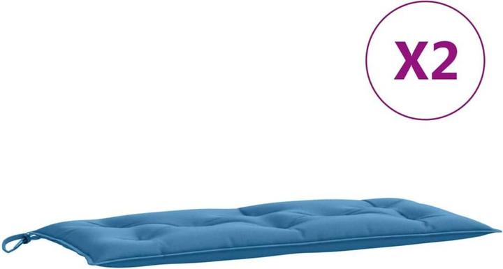 Immagine prodotto VidaXL Cuscini per panca da giardino 2 pezzi in tessuto (100 x 50 x 7 cm)