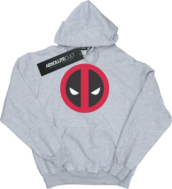 Actual product image Womens/Ladies Deadpool Large Clean Logo Hoodie (XXL)