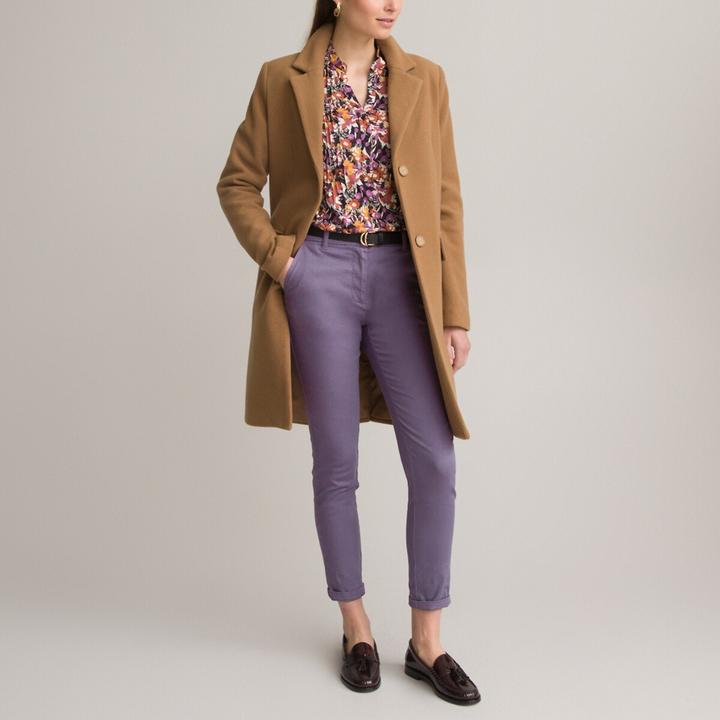 Image du produit Anne Weyburn Manteau mi-long avec fermeture à boutons (52)