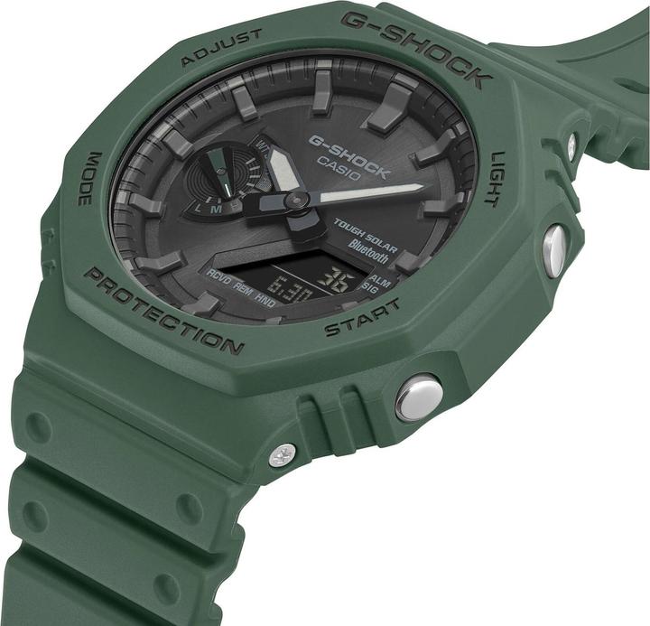 Actual product image G-Shock Wristwatch Connected Green (Chronograph, 45 mm)