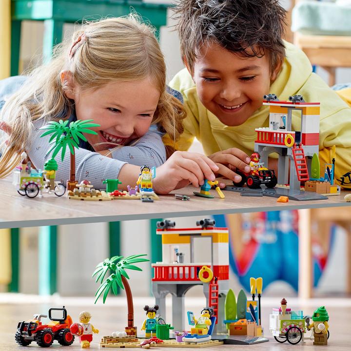 Produktbild LEGO Rettungsschwimmer-Station (60328, LEGO City)