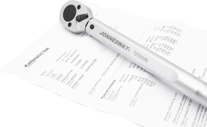 Image du produit Jonnesway Clé dynamométrique 1/2, 40-200 Nm (1/2", 40 Nm, 200 Nm)