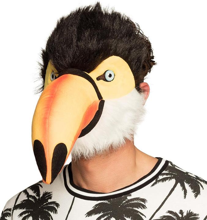 Produktbild Boland Plüsch-Gesichtsmaske Tukan