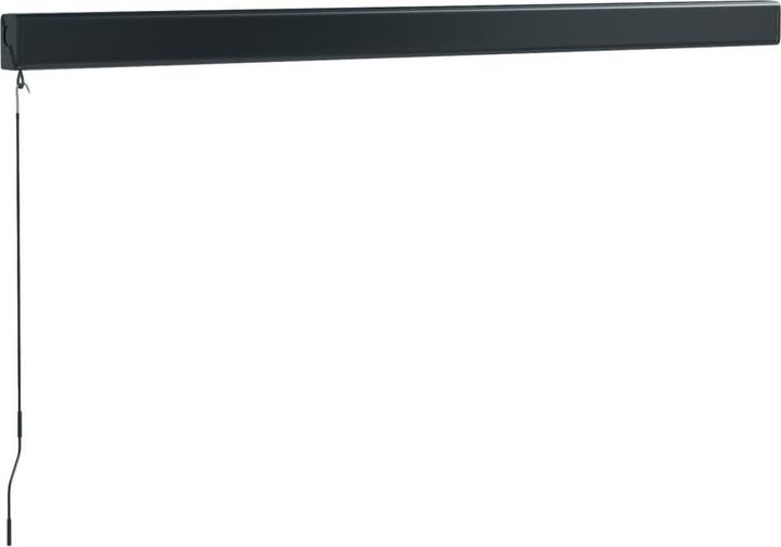 Actual product image VidaXL Articulated arm awning anthracite 3x2.5 m fabric and aluminium (3 m)