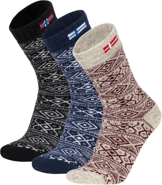 Image du produit Normani 3 paires de chaussettes canadiennes - 9631 (Lot de 3, 47 - 50)