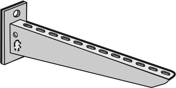 Produktbild Legrand LEG CM557263 Schwerkonsole CRP 500 GC tauchfeuerverzinkt DIN