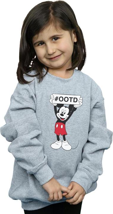 Actual product image Disney Girls Mickey MouseOutfit Of The Day Sweatshirt (140, 146)