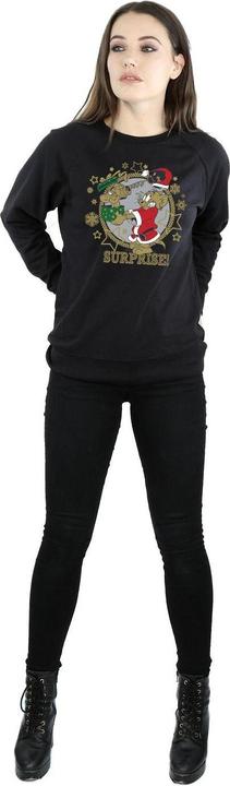 Produktbild Tom & Jerry Christmas Surprise Sweatshirt (L)