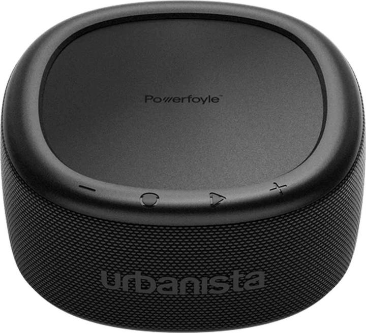 Produktbild Urbanista Malibu Midnight Black Tragbarer Bluetooth Lautsprecher mit Solarzelle (24 h, Akkubetrieb)
