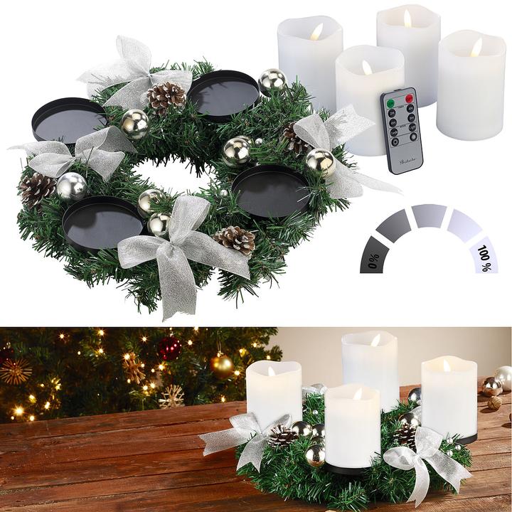 Actual product image Britesta Advent wreath (10 x 7.5 cm)