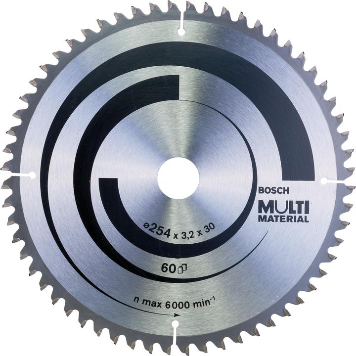Image du produit Bosch Professional Zubehör Lame de scie circulaire PRO Multi Material, 254 x 3,2 x 30 mm