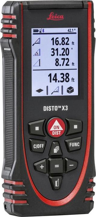 Image du produit Leica Geosystems Disto X3 (150 m, 635 nm)