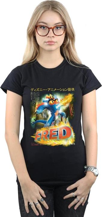 Image du produit Disney - T-shirt BIG HERO FRED ANIME POSTER - Femme (XL)
