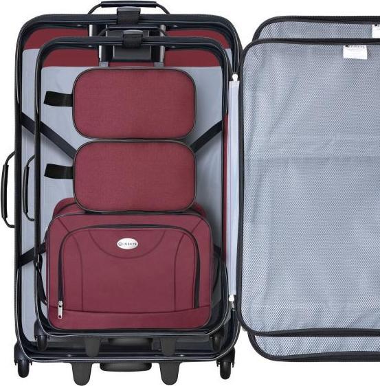 Image du produit Juskys Set de valises trolley Athen (60 l, M (50 - 90l), L (90 - 115l))