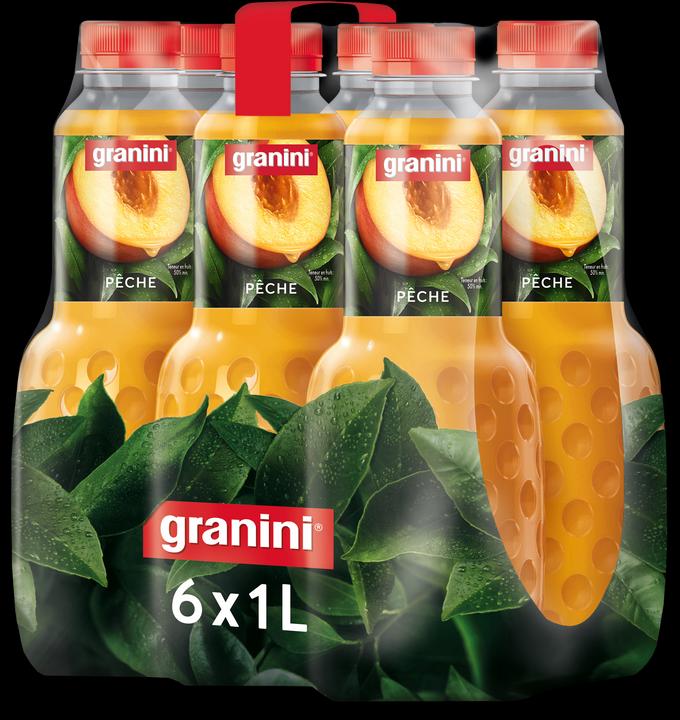 Immagine prodotto Granini Pesca PET 95(6x1L) CH (6 x 100 cl)