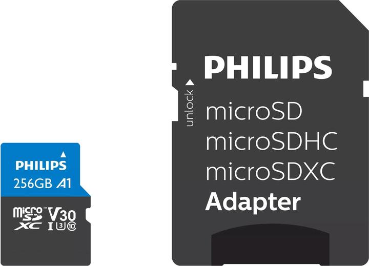 Produktbild Philips Ultra Pro FM25MP65B (256 GB, microSDXC, U3, UHS-I)