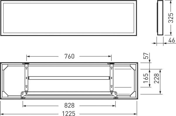 Produktbild Trilux LED-Anbauleuchte 840, DALI 2350 G3 D2 #7755951 (4000 lm)