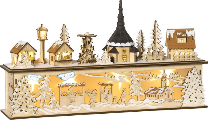 Actual product image Jamb Christmas Village 10 LED