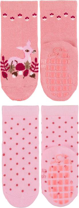 Image du produit Sterntaler Chaussettes ABS 2 pièces faon et pois (lot de 2, 24)