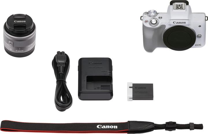 Productafbeelding Canon EOS M50 Mark II Kit (15 - 45 mm, 24 Mpx, APS-C / DX)