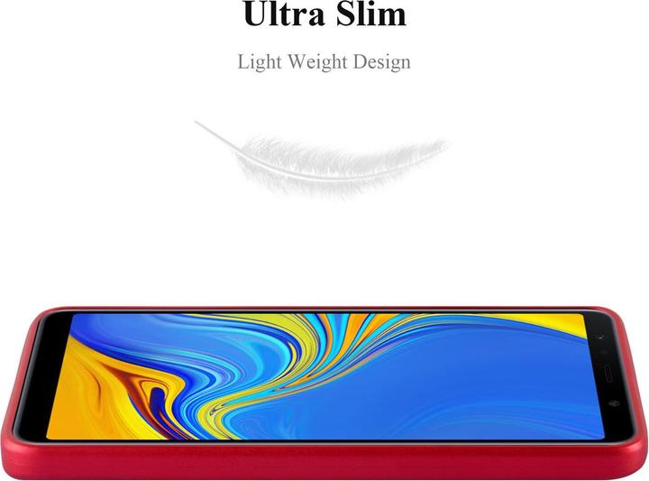Productafbeelding Cadorabo TPU Matte Metallic hoes (Samsung Galaxy A7 (2018))